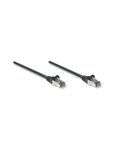 0,50 mt - Cat6 PATCH CABLE SSTP Nero