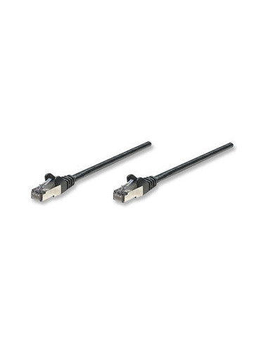 0,50 mt - Cat6 PATCH CABLE SSTP Nero
