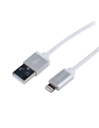 1,00 mt Apple Lightning / USB, Silver
