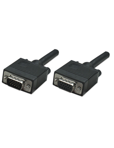 1,80 mt Prolunga SVGA HD15M -- HD15F Ferrite
