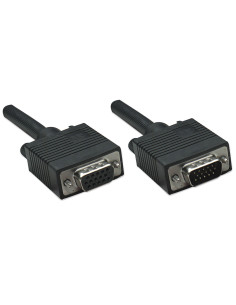 1,80 mt Prolunga SVGA HD15M -- HD15F Ferrite 2
