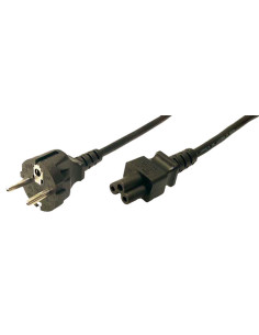 1,8 mt Siemens maschio - IEC C5 femmina, black