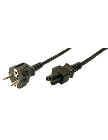 1,8 mt Siemens maschio - IEC C5 femmina, black