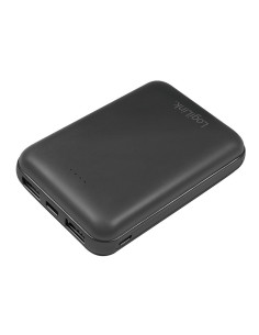 10.000 mAh, Mobile power bank, 2x USB output, black 2