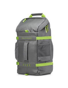 15.6" Zaino per laptop Odyssey Sport Backpack, gray and green, polyester 2