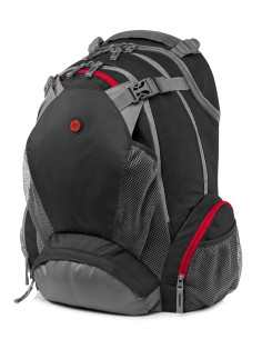 17.3" Zaino per laptop, Full Featured Backpack, black and grey