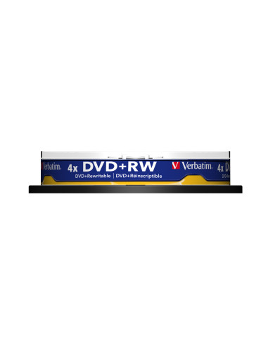 4x DVD+RW, 4,7GB