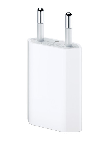 5W, 1x USB Bianco