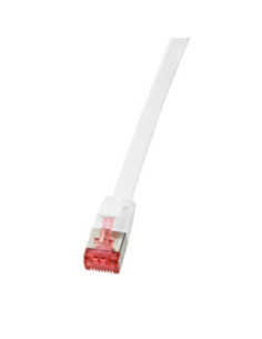 7,50 mt Flat Cat.6 Shielded (PIMF) white