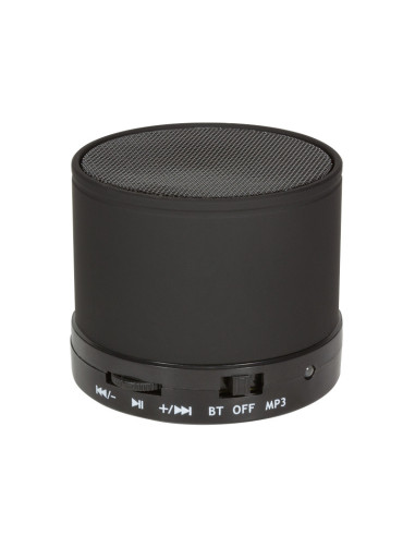 Bluetooth speaker with MP3 player, black
