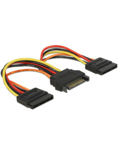 0,15 mt Cavo alimentazione 15pin M - 2x F