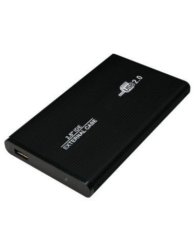 External HDD enclosure IDE, USB, black