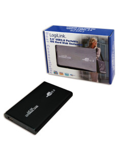 External HDD enclosure IDE, USB, black 2