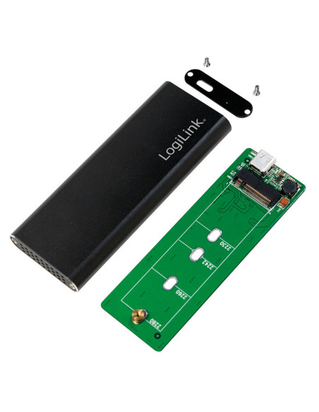 External HDD enclosure, M.2 SATA - USB 3.1 Gen2
