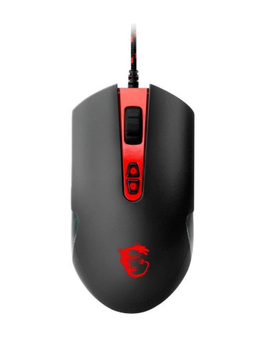 Interceptor DS100 8 tasti, 3500 DPI, USB, Black/Red