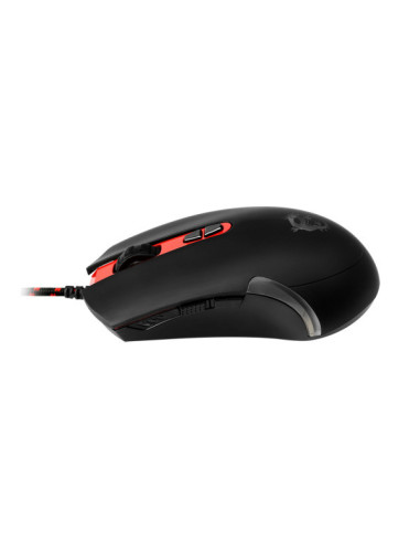 Interceptor DS100 8 tasti, 3500 DPI, USB, Black/Red