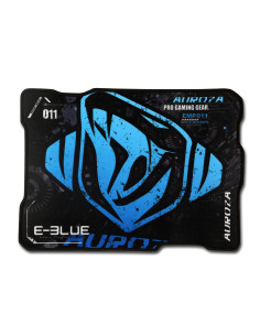 Mouse pad, Auroza, game, black and blue, 36.5x26.5 cm
