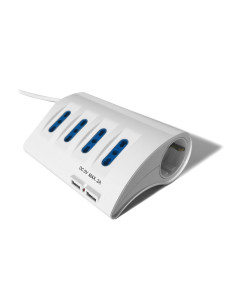 Multipresa da tavolo 6 posizioni + 2 USB 2
