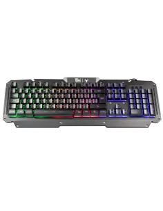 Retroilluminata RGB anti-ghosting, metallo nero