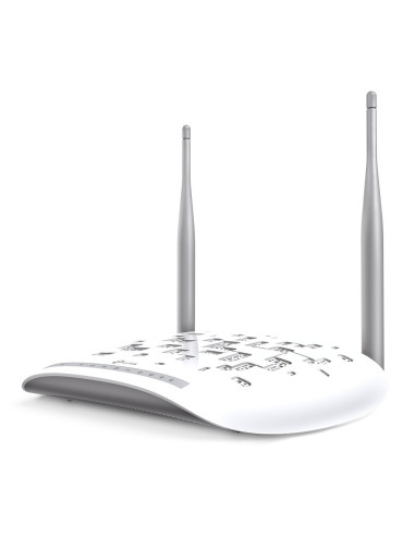 RJ45 x 4, RJ11, USB 2.0, 2 x 5dBi, 300Mbps, VDSL2