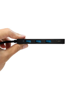 Ultra-slim USB-C 3.1, 4-port hub 2