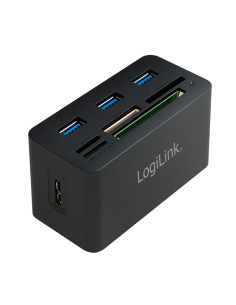USB 3.0 Hub with All-in-One Card Reader