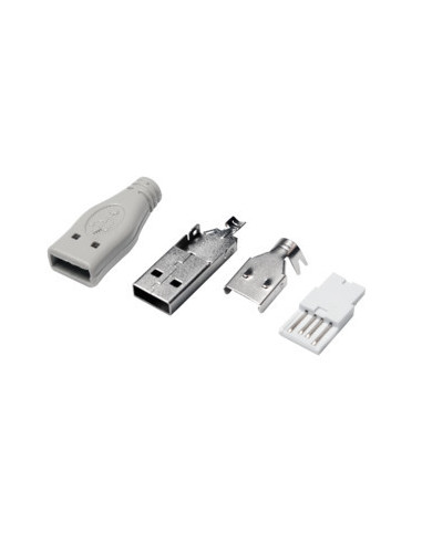 USB Plug Type A, Solder Type