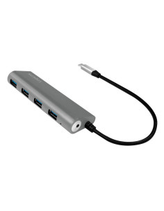 USB-C 3.1, 4-port hub, with aluminum casing 2
