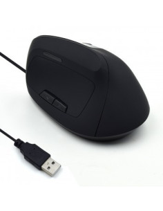 Verticale Ergonomico USB nero 2