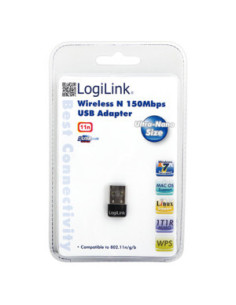 Wireless N150 Mbps, USB Adapter, Ultra Nano Size 2