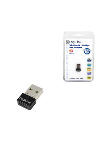 Wireless N150 Mbps, USB Adapter, Ultra Nano Size