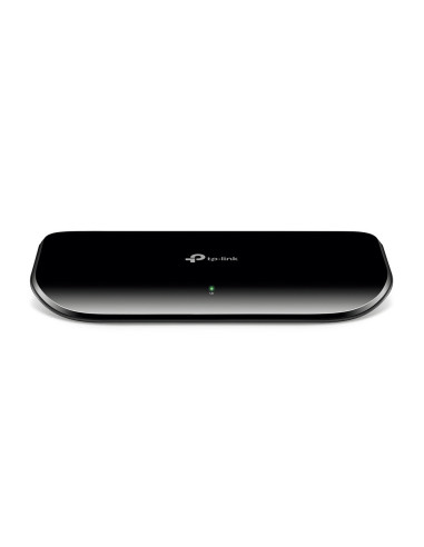 8-Port Gigabit Ethernet (10/100/1000) Black