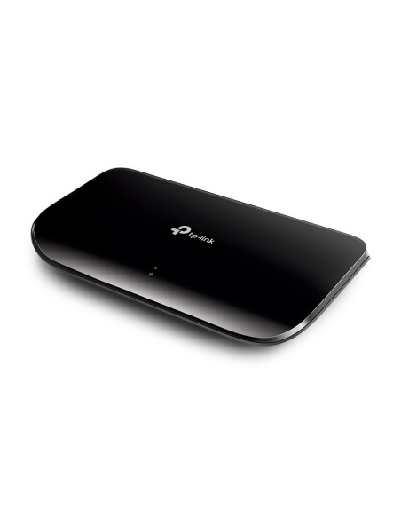 8-Port Gigabit Ethernet (10/100/1000) Black