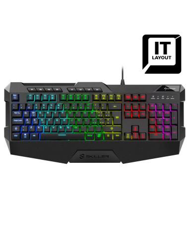 SKILLER SGK4 RGB USB Italiano Nero