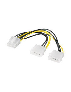 Adattatore PCI-Express: 2 Molex F - PCI-Express 8 pin