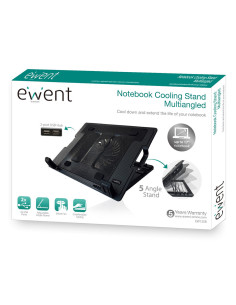 Cooling Pad con 1 ventola x NB max 17" supporto di raffreddamento Portatili 2