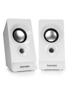 Casse Audio 2.0 USB Bianche 3W RMS