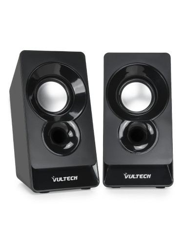 Casse Audio USB2.0 3W RMS Nere