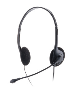 Cuffie O200 - Microfono regolabile, controllo volume, 2x3.5mm plug