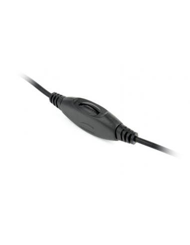Cuffie Stereo con Microfono 3.5 mm - Nero