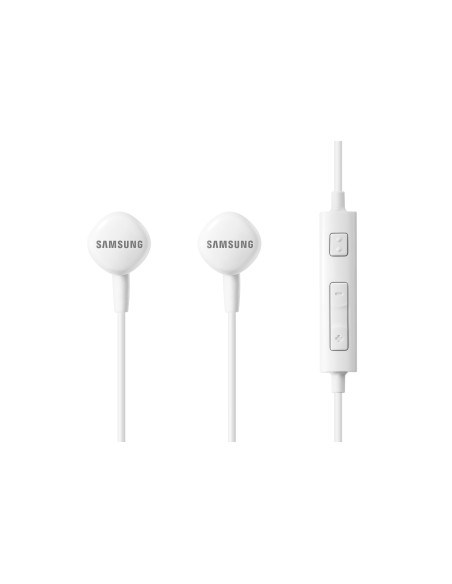 Auricolari con cavo bianco