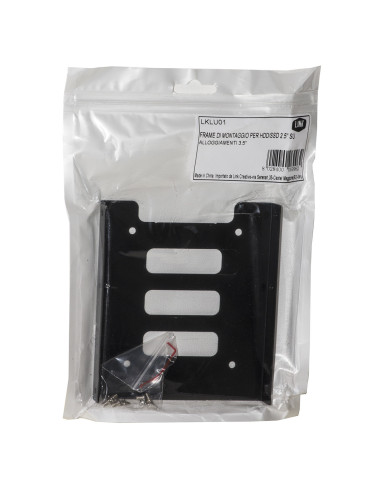 Slitta HDD/SSD 2.5"/3,5" Nero