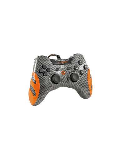 USB Carbon Pad PC/PS Nero/Arancio