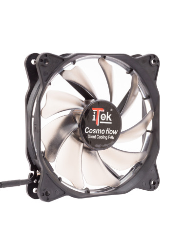 120mm Cosmo Flow Silent Fan - White