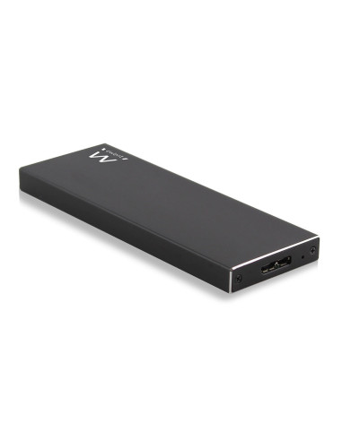 Box Esterno per SSD M.2 USB 3.1 Nero SATA