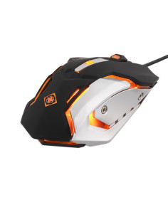 Mouse Orange Led, USB, 6 Buttons, 1000-3200 DPI 2