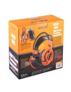 Cobra I, headphones with microphone, orange 2
