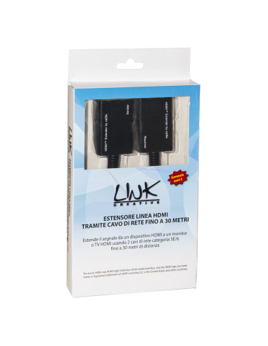 Estensore HDMI tramite cavo di rete fino a 30mt