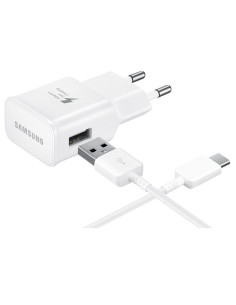 Caricatore Fast Charge 2A + Cavo USB Type-C White