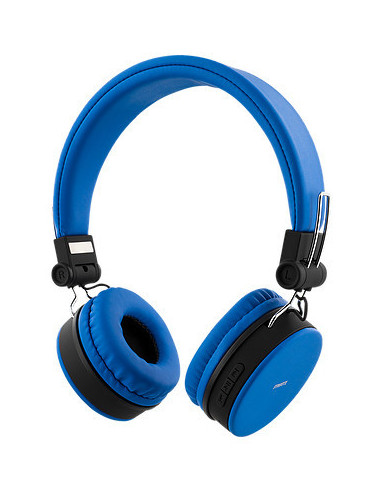 CUFFIE BLUETOOTH BLUE